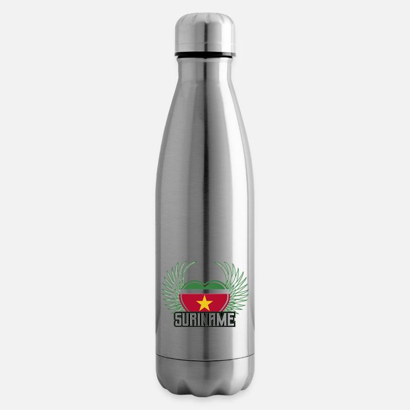 Suriname - Isolierflasche - Lightsilver