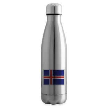 Iceland - Insulated Water Bottle - silver - Right
