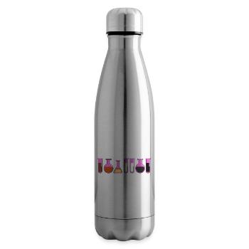 Tube à essai Gay Bear Gay Bear Pride - Bouteille isotherme - argent clair - Droite