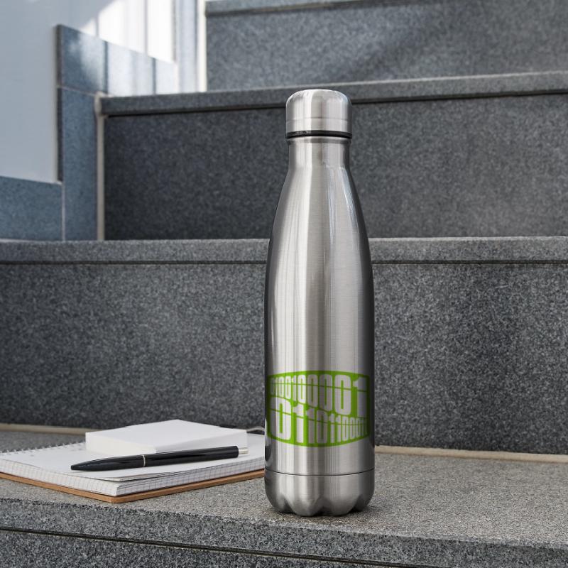 Binary Code Program Language Insulated Water Bottle