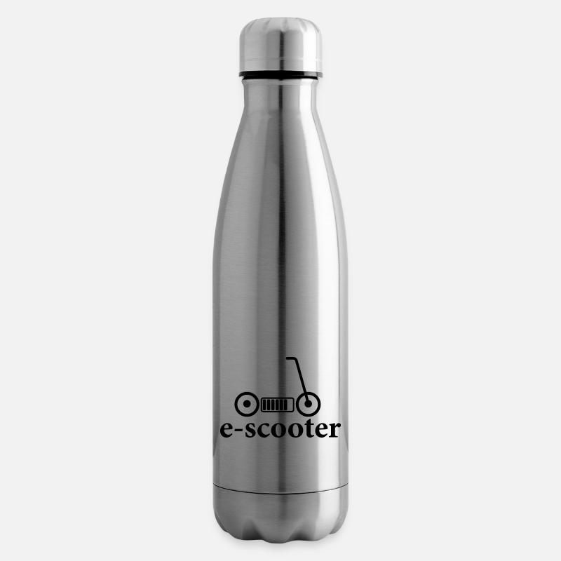 E-Scooter E-Roller Scooter - Isolierflasche - Lightsilver