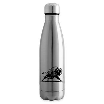 Buffalo joue au football américain - Bouteille isotherme - argent clair - Droite