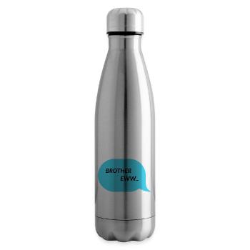 Frère - Bouteille isotherme - argent clair - Droite