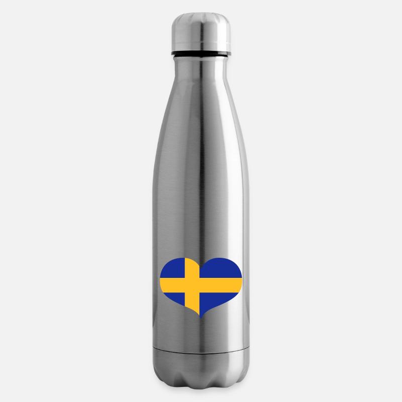 Swedish Love - Isolierflasche - Lightsilver