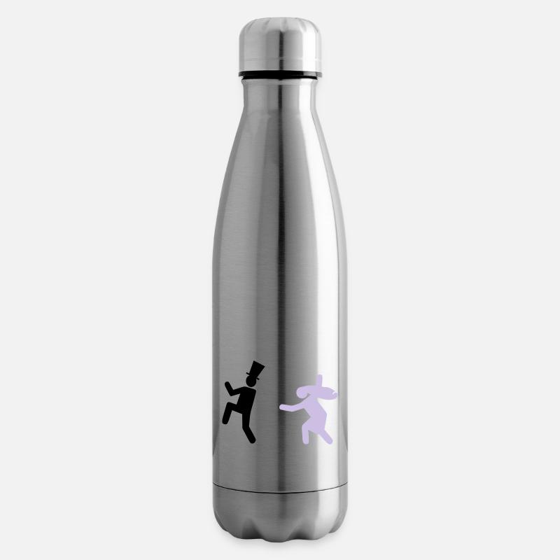 Running Groom - Bouteille isotherme - argent clair