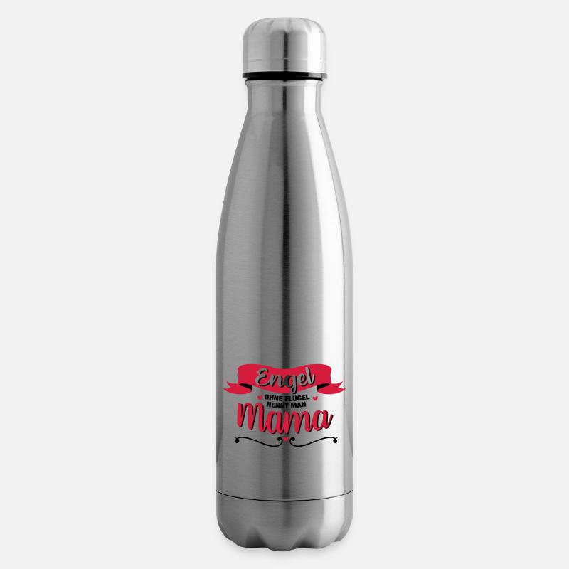 Engel Mama - Isolierflasche - Lightsilver