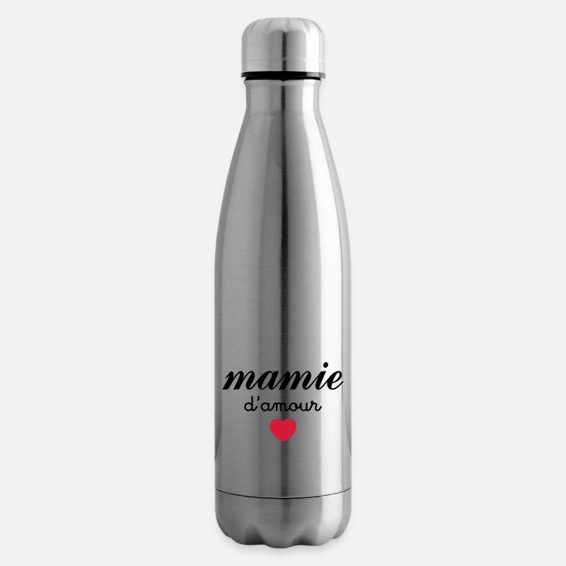 Mamie d'Amour - Bouteille isotherme - argent clair