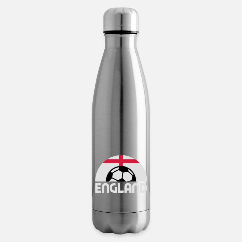 Angleterre - Bouteille isotherme - argent clair