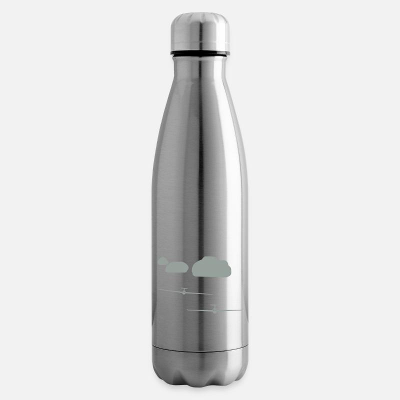 Equipe de 2 nuages route - Bouteille isotherme - argent clair