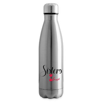 Schwestern für immer - BFF Sisters forever - Isolierflasche - Lightsilver - Rechts