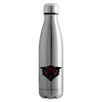 Wolf Controller Spiele Auge Joystick Geek - Isolierflasche - Lightsilver - Rechts