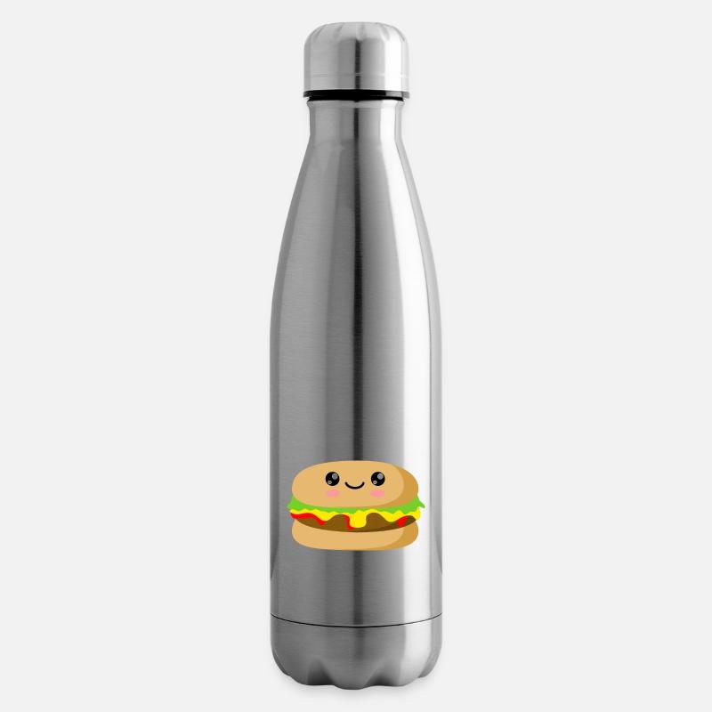 Burger - Isolierflasche - Lightsilver