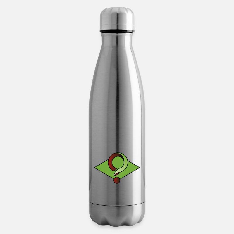 Le Benefice du Doute - Bouteille isotherme - argent clair