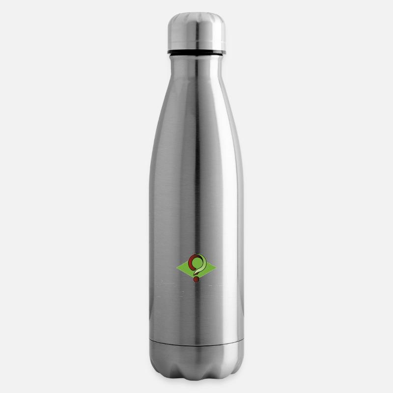 Le Benefice du Doute B - Bouteille isotherme - argent clair