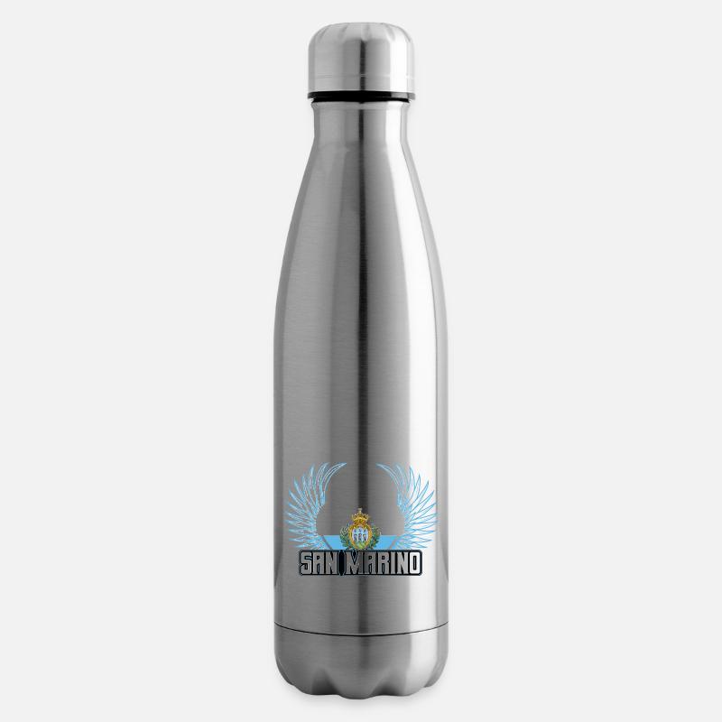 Saint-Marin - Bouteille isotherme - argent clair