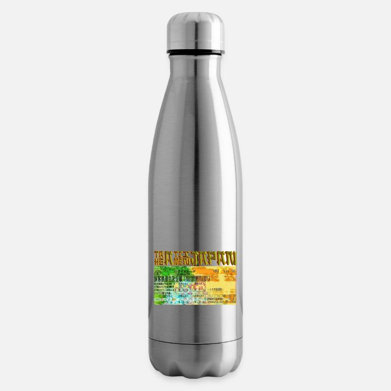 Take a time in Japan - Bouteille isotherme - argent clair