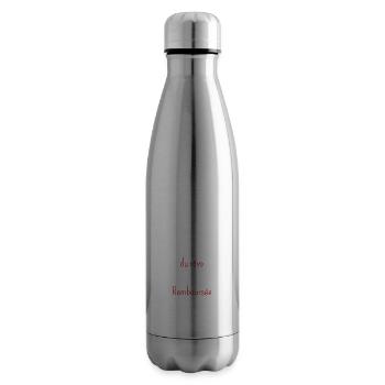 tu m'a vendu du rêve j'aimerai etre remboursée - Bouteille isotherme - argent clair - Droite