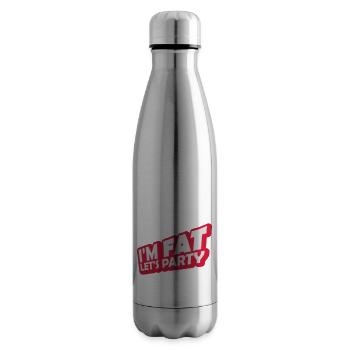 im fat lets party - Isolierflasche - Lightsilver - Rechts