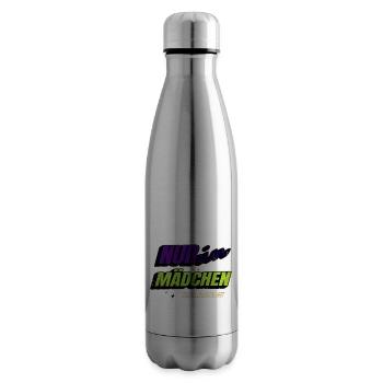 miezekatze lieben hauskatze statement großkatze - Isolierflasche - Lightsilver - Rechts