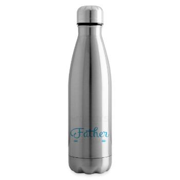 World's Best Father in Law - Insulated Water Bottle - silver - Right