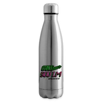 planets gift idea telescope geek - Isolierflasche - Lightsilver - Rechts
