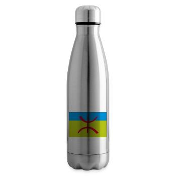 Berber-Amazigh-Flagge Algerien - Isolierflasche - Lightsilver - Rechts