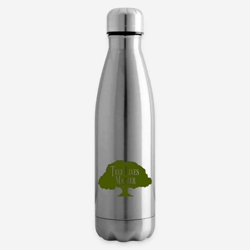 La vie des arbres compte - Bouteille isotherme - argent clair