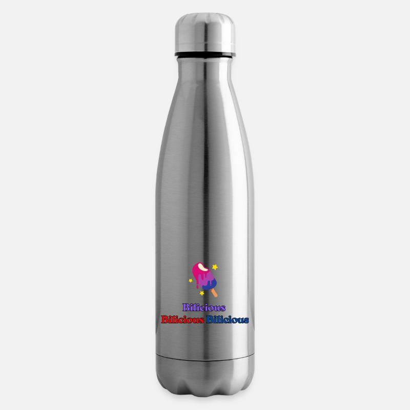 Bilicious - Bouteille isotherme - argent clair