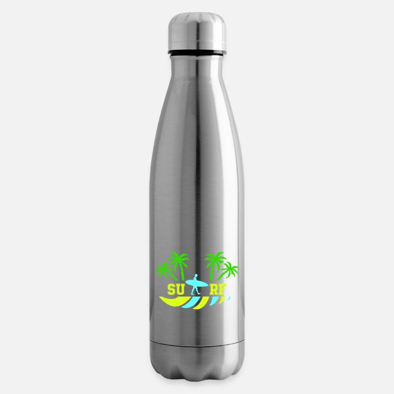 Surfer - Bouteille isotherme - argent clair