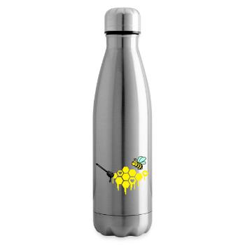 imker - Isolierflasche - Lightsilver - Rechts