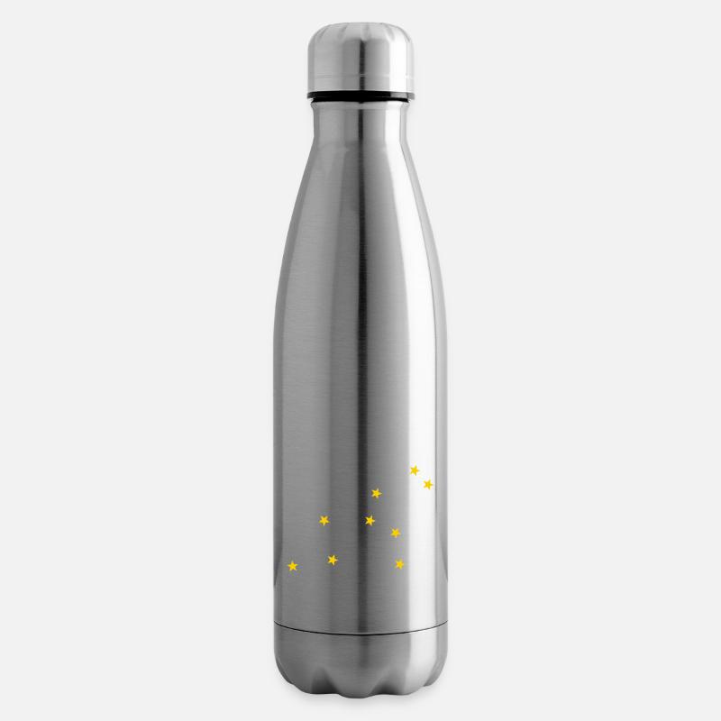 Sternzeichen Löwe - Isolierflasche - Lightsilver