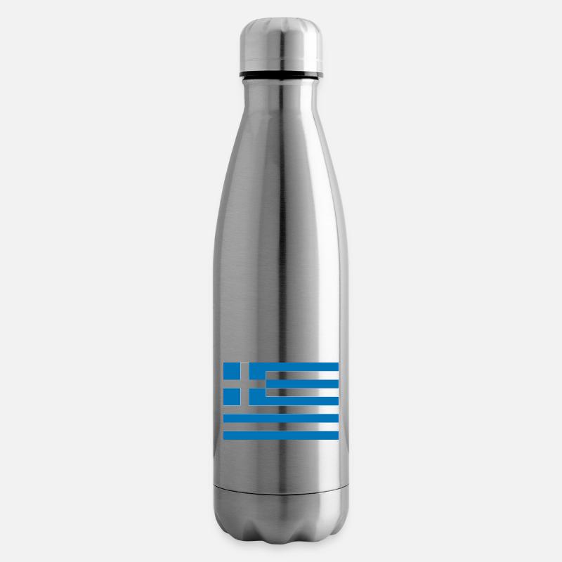 Griechenland - Isolierflasche - Lightsilver
