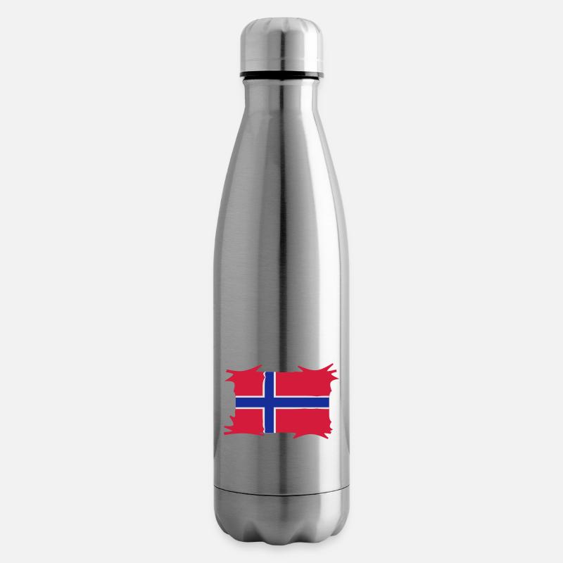 norwegen3 - Isolierflasche - Lightsilver