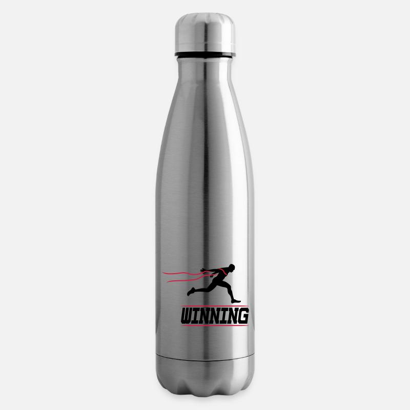 running runner winning 2c I - Isolierflasche - Lightsilver