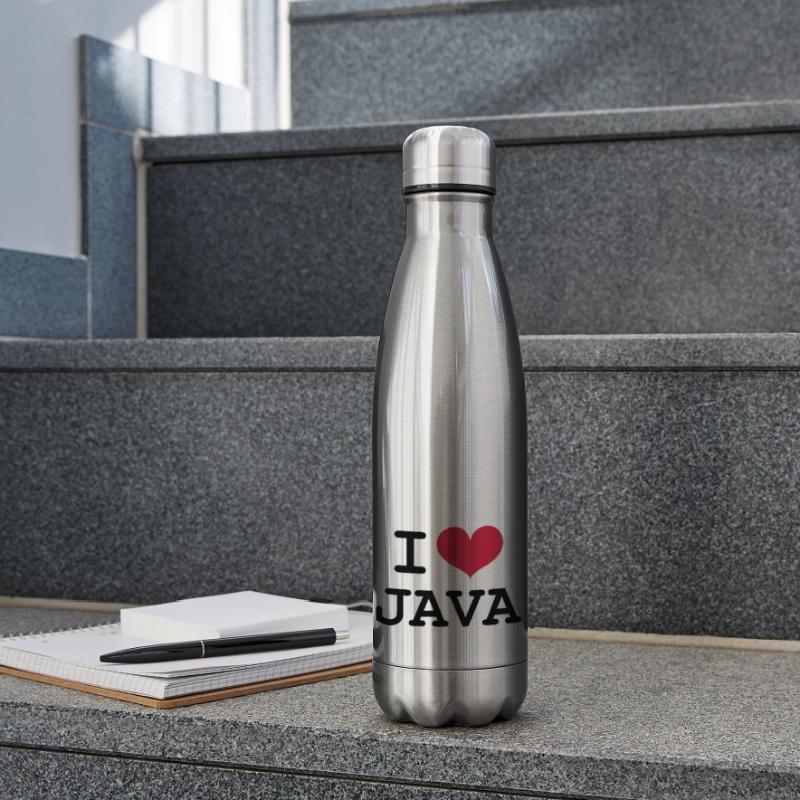 I Love Java [Developer / Geek] Isolierflasche