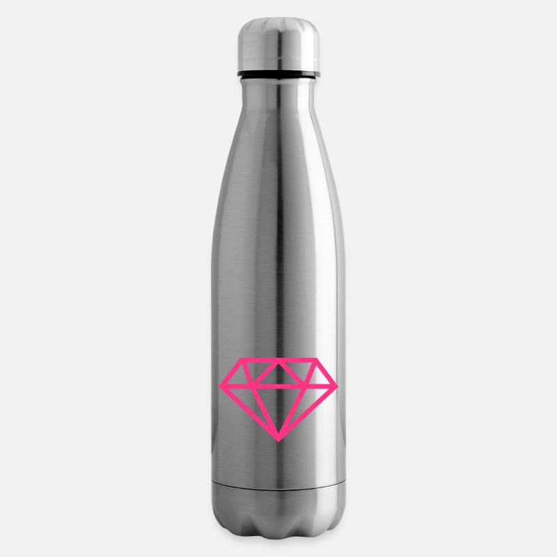Diamond - Bouteille isotherme - argent clair