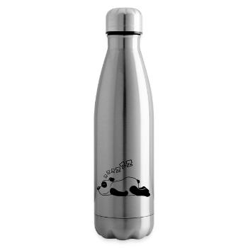 ZZZZZZ Panda Baer - Isolierflasche - Lightsilver - Rechts