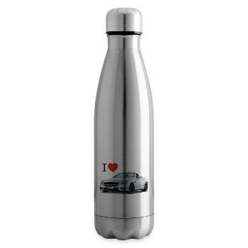 I Love 55-V8 - Insulated Water Bottle - silver - Right