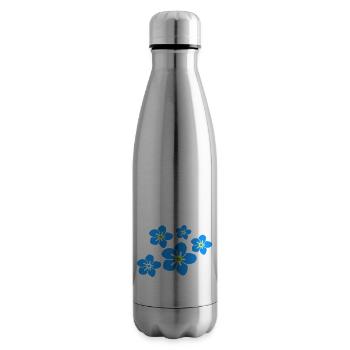 Vergiss mich nicht Blume2 - Isolierflasche - Lightsilver - Rechts