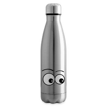 eyes - Insulated Water Bottle - silver - Right