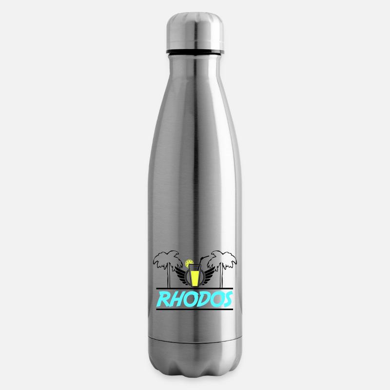 rhodos - Isolierflasche - Lightsilver