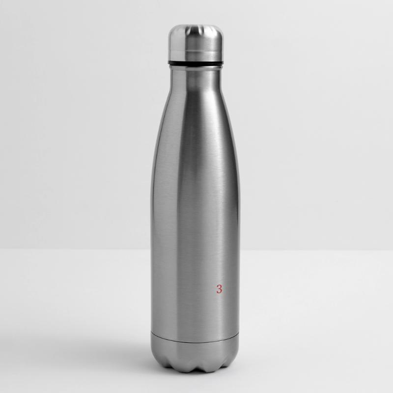 Doigt de sélection à la main, code amusant. Langage des codeurs Bouteille isotherme