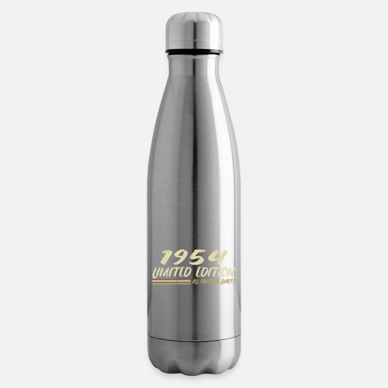 1954 Geburtstagsgeschenkidee 1954 - Isolierflasche - Lightsilver