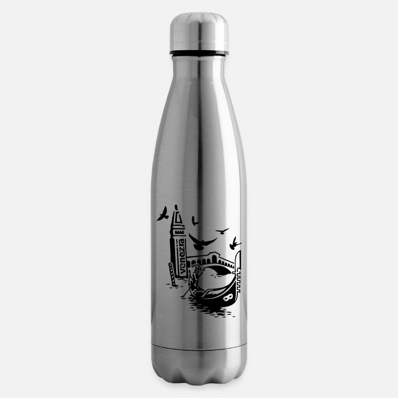Venice - Insulated Water Bottle - silver