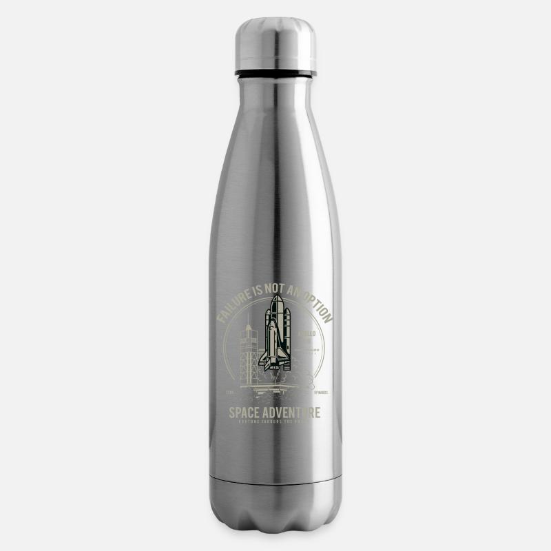 SPACE ADVENTURE - Space Shuttle Shirt Geschenk - Isolierflasche - Lightsilver