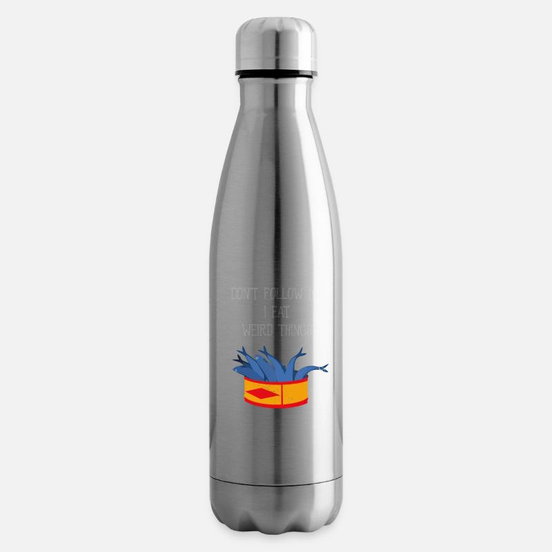 Surströmming Skandinavien Schweden Wikinger - Isolierflasche - Lightsilver