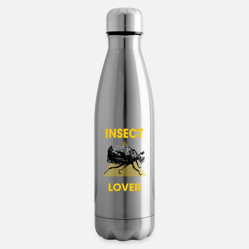Insect Lover - Insect , Inseto, Insecte - Isolierflasche - Lightsilver