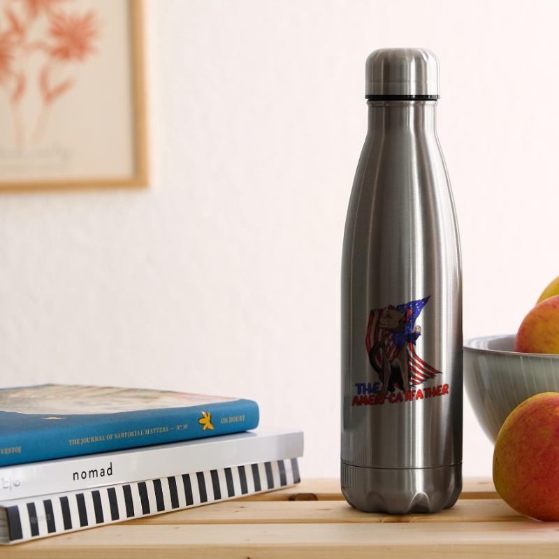 Ameri-catfather 4. Juli Unabhängigkeitstag Isolierflasche