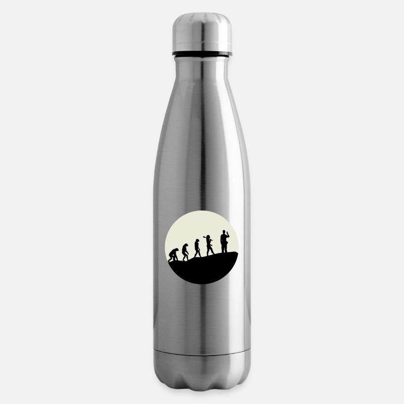 Laborers Evolution Moon - Isolierflasche - Lightsilver