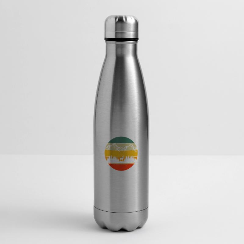 Noch eine halbe Meile oder so Retro Wandern Isolierflasche
